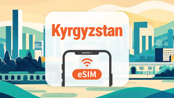Kyrgyzstan eSIM | All AI & TikTok | 1–30 Days | QR Code
