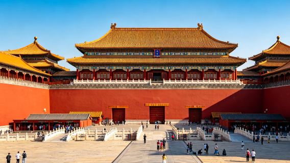 北京故宫博物院+頤和園+円明園ワンデーツアー●入場チケット+ガイド付き解説