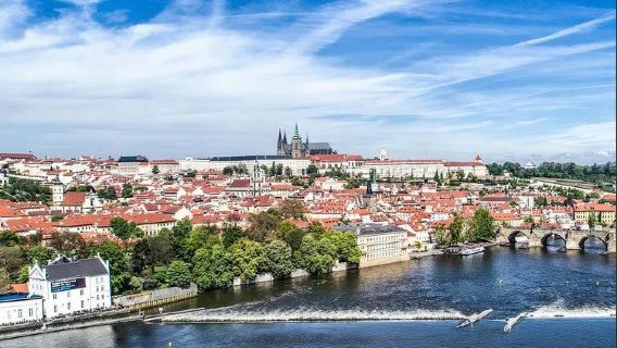 Prague Vltava cruise (sailing through the old town waterways + scenic water views + Central European classical romance)