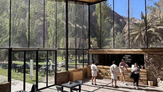 From Mendoza: Premium Spa Day at the Cacheuta Hot Springs