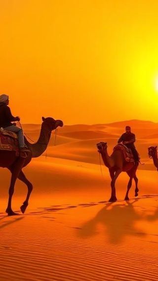Jaisalmer Sunset Camel Safari at Sam Sand Dunes