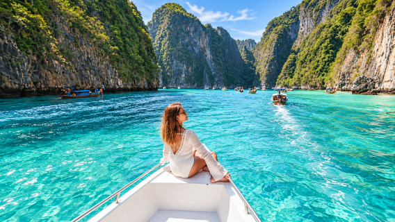 Phi Phi Adaları, Maya Koyu ve Khai Adası Tam Gün Speedboat Turu