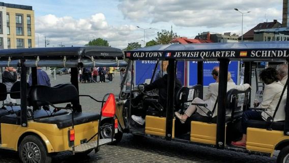 Quartiere Kazimierz di Cracovia: tour in golf cart elettrico + audioguida