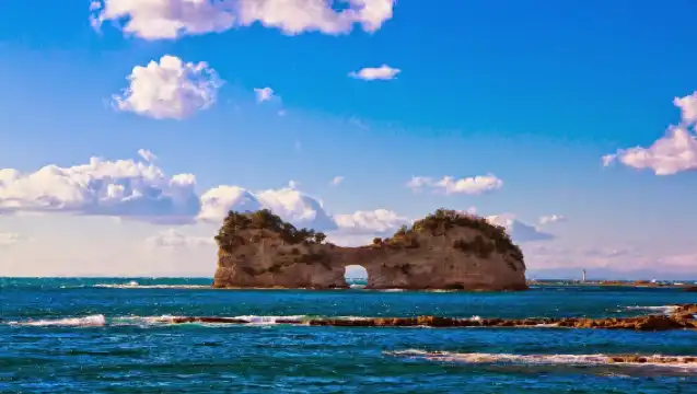 日本白濱町白良濱+圓月島+千疊敷+三段壁一日遊【普通話包車】