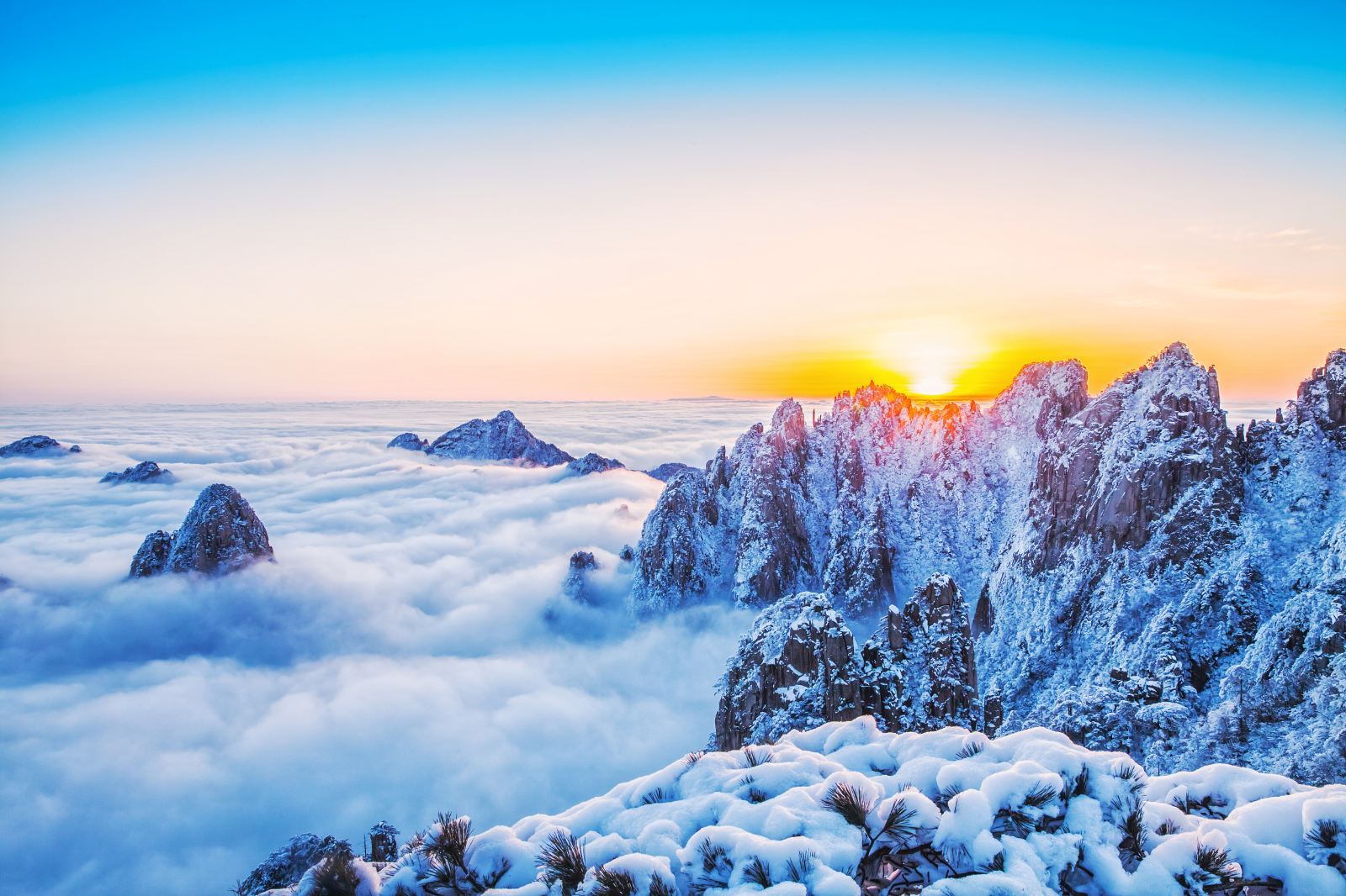 From Huangshan City: 1-day tour to Huangshan Scenic Area