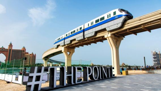 Dubai: Half Day Modern City Tour with Monorail Ride
