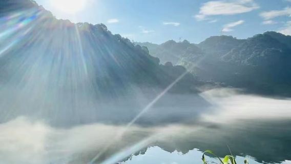 tour 1 ngày thuê xe riêng tham quan sông Tiểu Đông Giang và Cao Lĩnh của Trần Châu | Có hướng dẫn viên tiếng Trung và tiếng Anh | Sông Đông Giang mờ sương