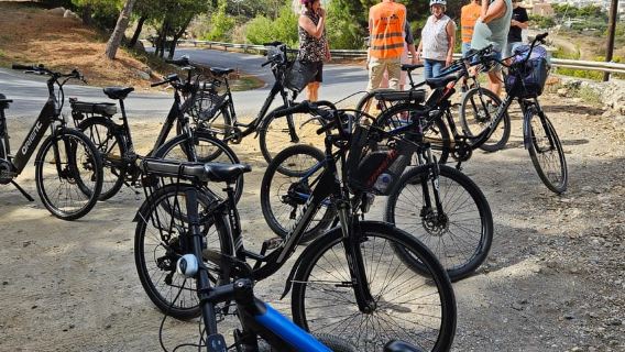 Rethymno: Guided e-Bike Tour on Mili Gorge and soft drinks