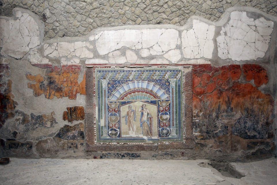 Ab Neapel: Pompeji und Herculaneum Tour mit Mittagessen