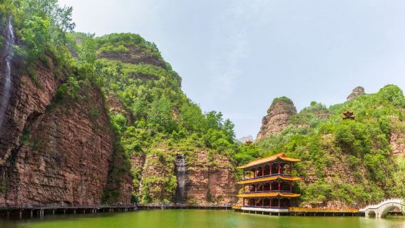 邯鄲白雲大道+貴妃堖+岩角觀湖+媧皇宮/129師+大窪村夜景