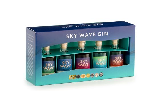 Gift pack of five x 50ml of Sky Wave's best-loved varieties