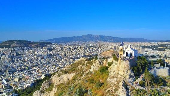 希臘雅典一日遊：哈德良拱門+雅典衛城博物館+呂卡維多斯山之旅
