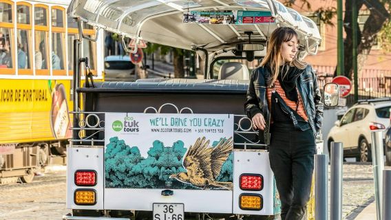 Lissabon: Geführte Tuk-Tuk-Tour mit der Straßenbahnlinie 28