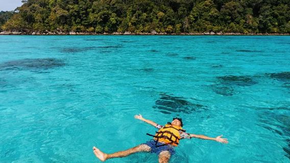 [Near Similan Islands | Chinese/English guide] Thailand Phuket Surin Islands Snorkeling day tour