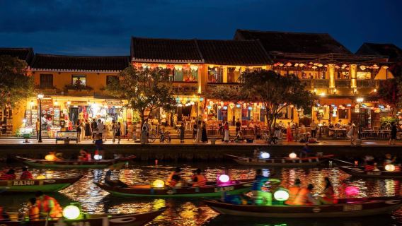 From Da Nang: Linh Ung Pagoda, Marble Mountain & Hoi An Ancient Town Group Tour