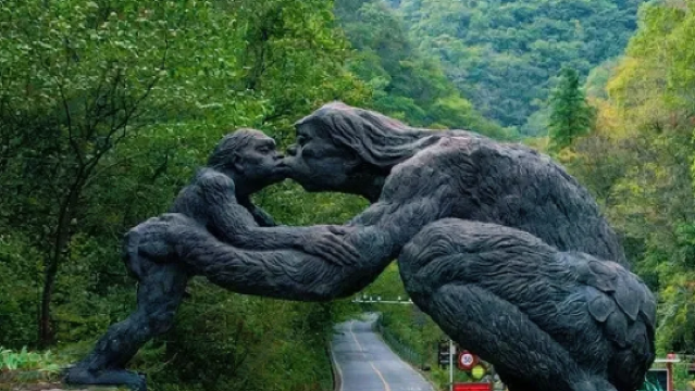 1-Tagesausflug nach Shennongtan, Guanmenshan und Tianyan Skigebiet in Hubei, China