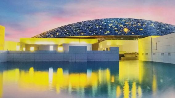 Dubai Abu Dhabi - Mosque + Louvre + Presidential Palace Private Chartered Tour