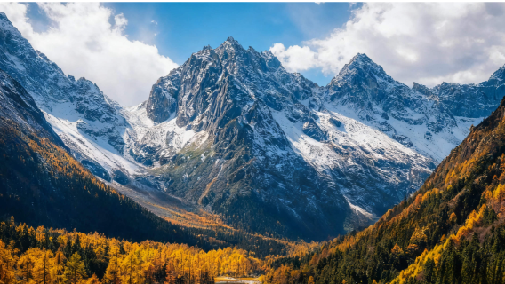 Chengdu, Sichuan round-trip: Bipenggou Snow Mountain Fairy Tale World 1-day tour | Private tour, no join-in tour