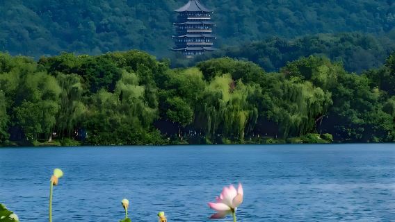 【私家團+高清耳麥】杭州西湖遊船+岳王廟景區2小時人工趣味導覽