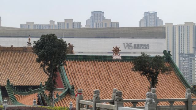 Tour a pie por Wuhan: Experiencia Zen en el Templo Baotong y Plaza Wushang Dream