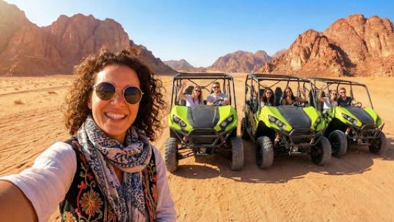 Sand buggy afternoon experience in the Sahara of Hurghada