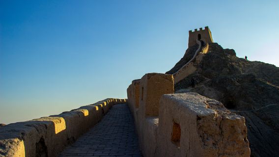 [Depart from Jiayuguan] Guan City of Jiayuguan+The Great Wall Pier Private Day Tour