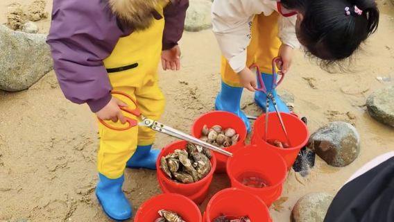 平潭島當地體驗玩樂/親子趕海/出海釣魚等多組合海上項目可選