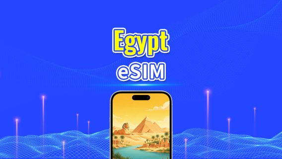 Egypt 5G eSIM | 3 Networks Covered | AI & TikTok Ready | Daily/Total Data Package | 1–30 Days | 24-Hour Billing | QR Code