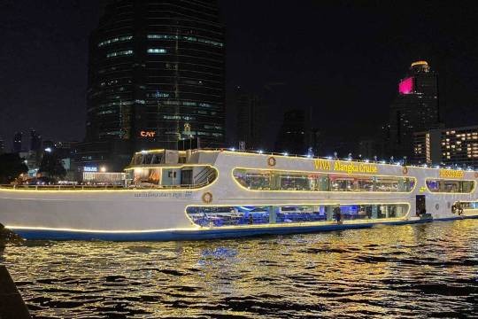 曼谷 VIVA ALANGKA 號湄南河遊船（ASIATIQUE 碼頭）