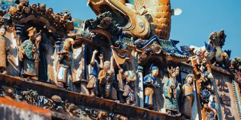 私家團上門接+佛山祖廟+南海影視城+醒獅表演+嶺南天地一日遊