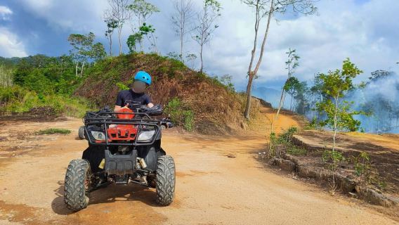 Khao Lak: Guided ATV Tour with Lampi Waterfall Swim