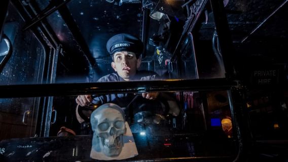 Espectáculo de terror y comedia: Recorrido en autobús fantasma de York