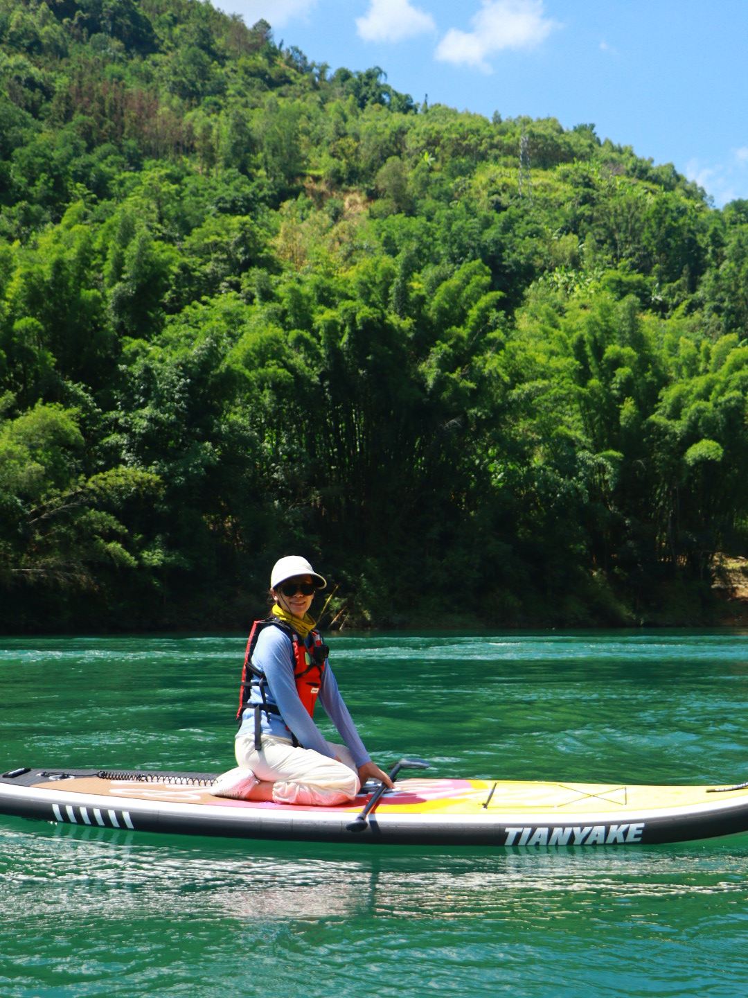 貴州黔西南安龍壩盤叢林戶外槳板體驗【多組合可選/成人兒童均可玩】