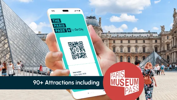 Paris Pass Plus: Vé tham quan bảo tàng Louvre, Tháp Eiffel và hơn 90 địa điểm khác