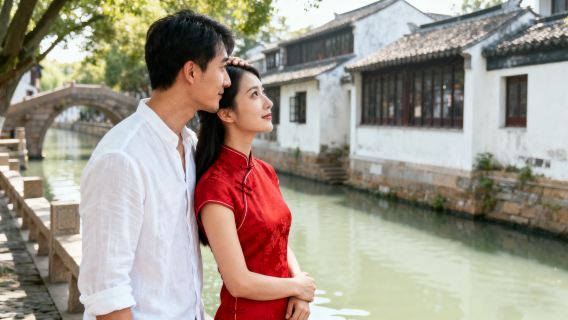 蘇州同里古鎮旅拍【現場收片【全精修】精緻攝影旅行跟拍親子寫真情侶閨蜜個人全家福】