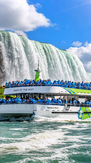Niagara Falls Day Tour in the US | Close-up Views + Aerial Panorama | Optional Cross-border Canada Tour