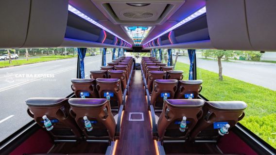 ตั๋วรถบัสจากฮานอยไปเกาะกั๊ตบ้า