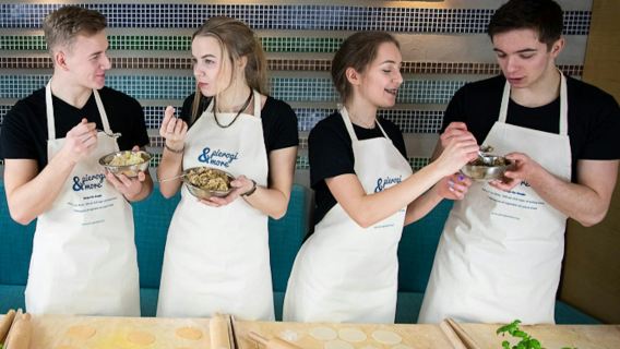 Polish Dumplings Cooking Class with a Tasting of Liqueurs