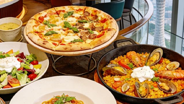 [Canton Tower Revolving Restaurant] Xuanji Mediterranean|Buffet (some packages include sightseeing at the 450-meter outdoor platform)