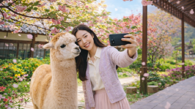 Gyeonggi-do|Alpaca World x Nami Island x Garden of Morning Calm