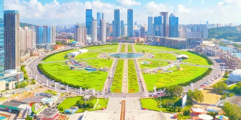 【中青旅】大連市區星海廣場 帆船出海 環海VIP一日遊大團