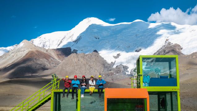 羊卓雍錯+卡若拉冰川+乃欽康桑雪山一日遊【卡丁車/徒步冰川】