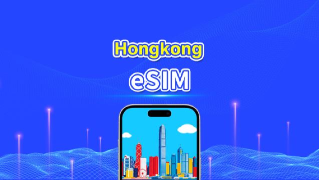 Hongkong eSIM | 5G/4G | Päiväpaketti/liikennepaketti | 1–30 päivää | Luonnollinen päivälaskutus | QR-koodi
