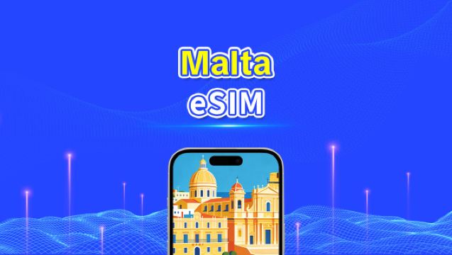 Malta eSIM | 5G/4G | Szybki internet | 24 godziny | Wybór dni 1-30 | Kod QR