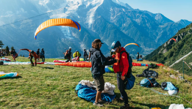 Chamonix: Tandem paragliding