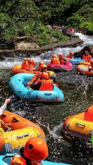 [Daily Departure] Qingyuan Huangtengxia Rafting Day Trip | Includes CS (Surfing)/Optional Skywalk | Round-trip Transfer