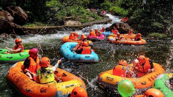 [Daily Departure] Qingyuan Huangtengxia Rafting Day Trip | Includes CS (Surfing)/Optional Skywalk | Round-trip Transfer