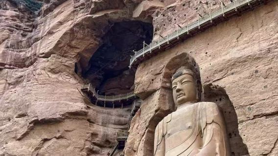 Pakej Berkumpulan 6 Orang - Ambil & Hantar di Tempat - Gua Binglingsi + Gua Khas 169/172 + Pertemuan Sungai Huang & Tao