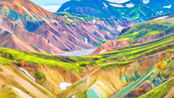 Islande - Reykjavik : Landmannalaugar + Sources chaudes naturelles + Chutes de Háifoss | Groupe en anglais