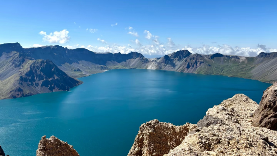 Perjalanan Satu Hari Lereng Utara Gunung Changbai (Kolam Langit + Air Terjun Changbai)